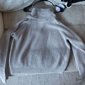 Brave Soul London Grey Knit Turtleneck